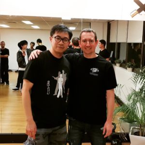 Horace Chu with Instructor Scott