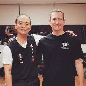 Choi Che with Instructor Scott